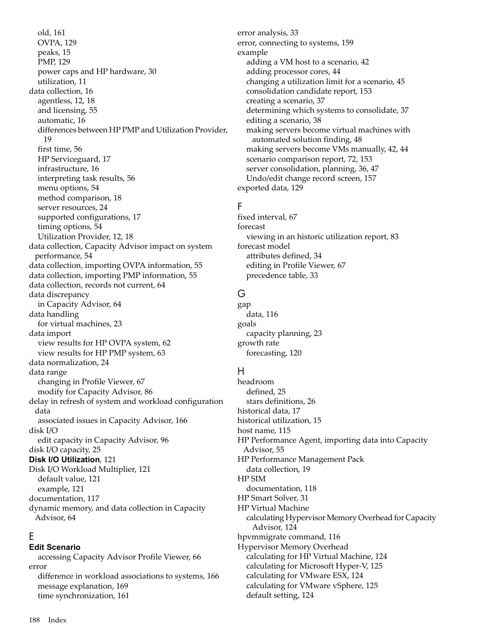 HP Matrix Operating Environment Software User Manual | Page 188 / 192