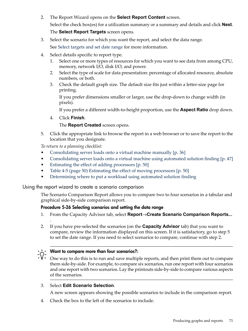 HP Matrix Operating Environment Software User Manual | Page 71 / 192