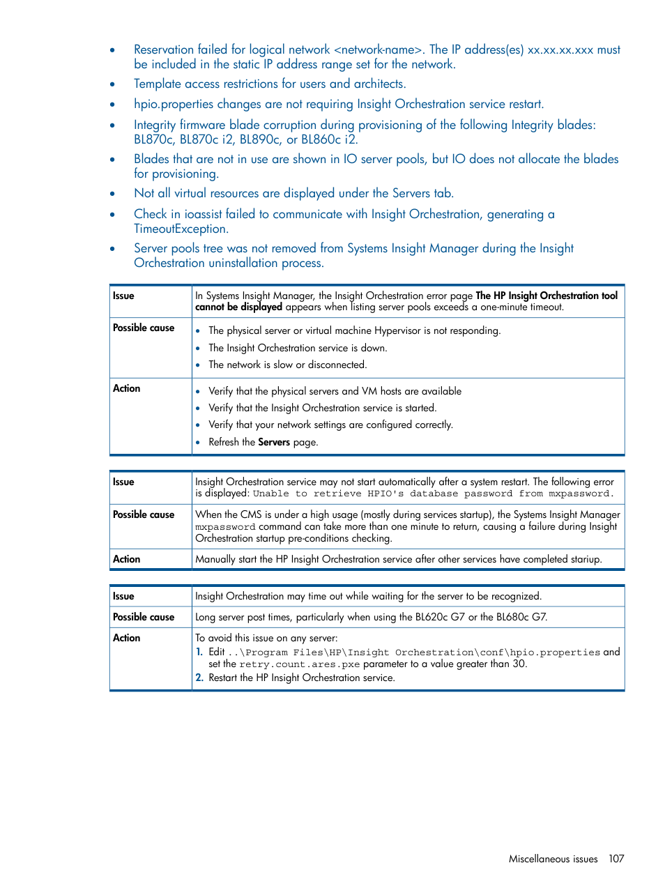 HP Matrix Operating Environment Software User Manual | Page 107 / 137