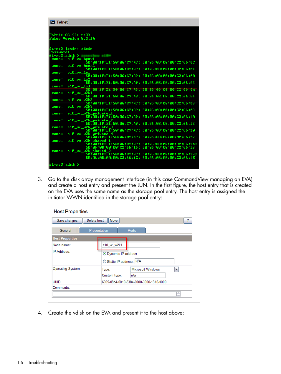 HP Matrix Operating Environment Software User Manual | Page 116 / 137