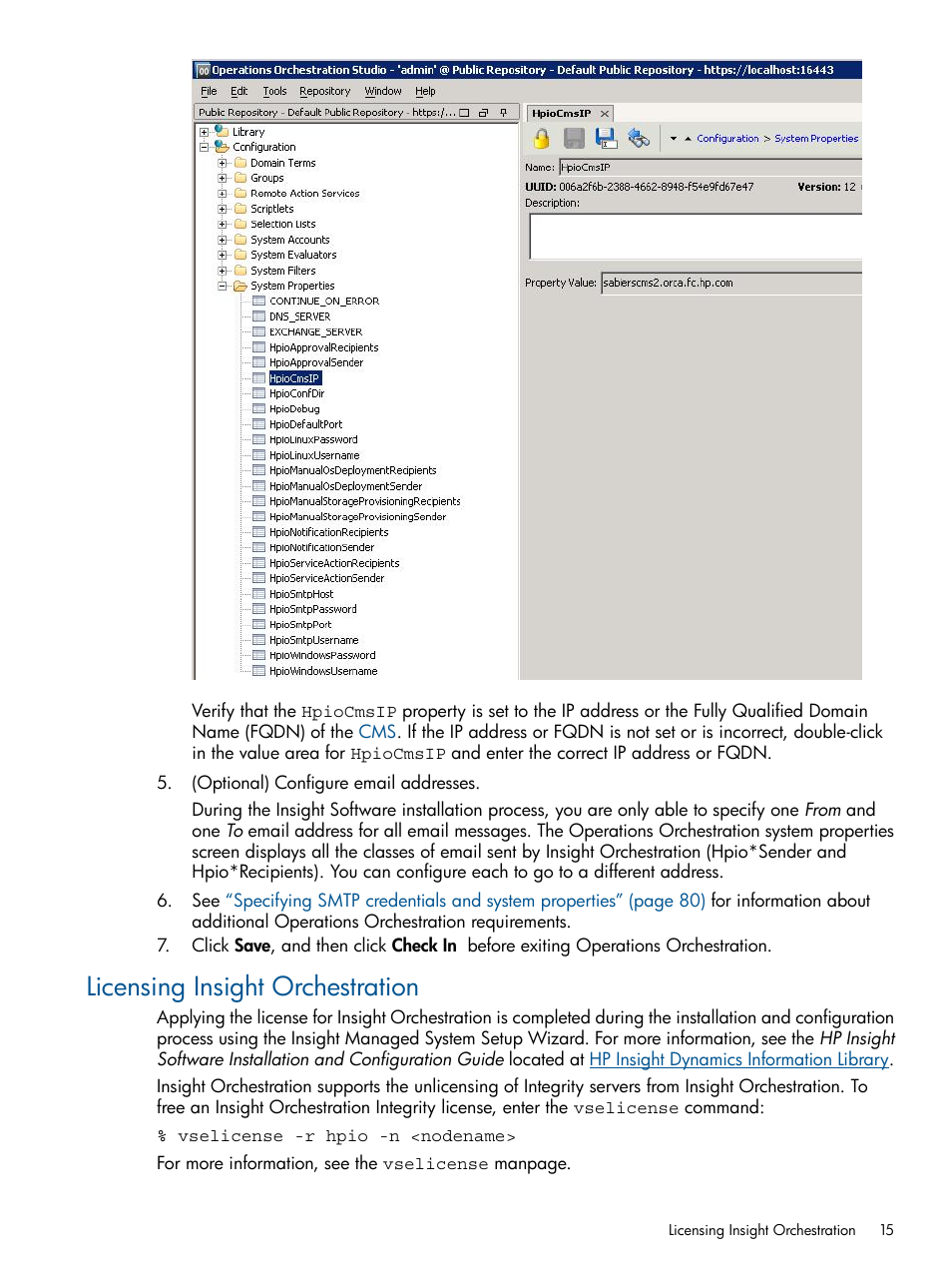 Licensing insight orchestration | HP Matrix Operating Environment Software User Manual | Page 15 / 137