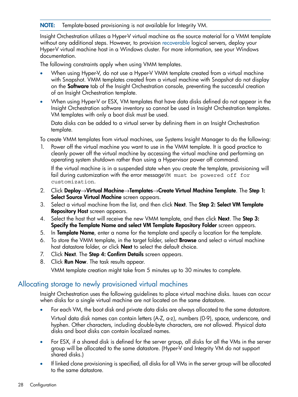 HP Matrix Operating Environment Software User Manual | Page 28 / 137