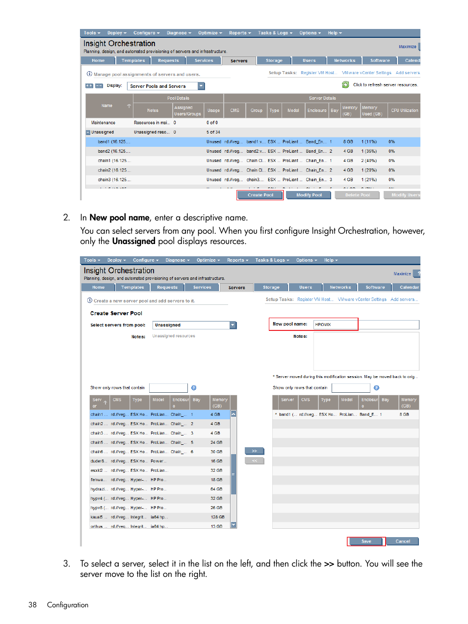 HP Matrix Operating Environment Software User Manual | Page 38 / 137