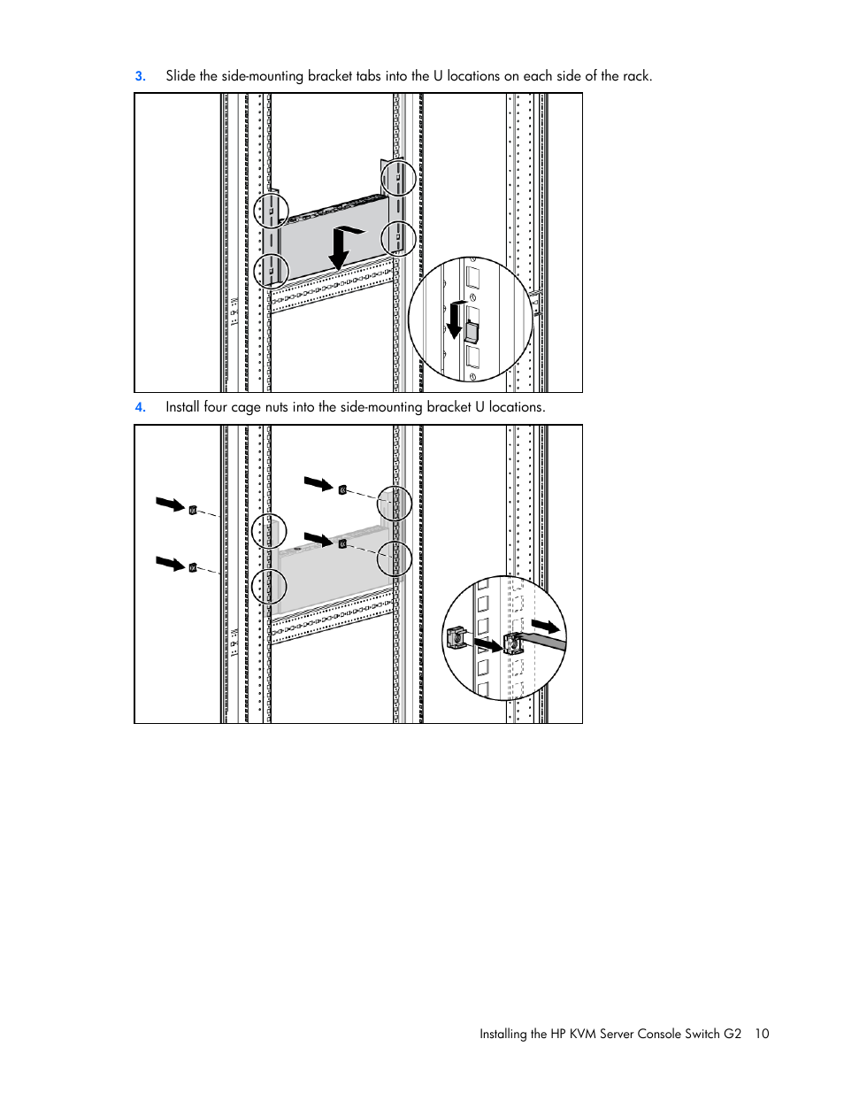 HP Compaq Server Console Switches User Manual | Page 10 / 54