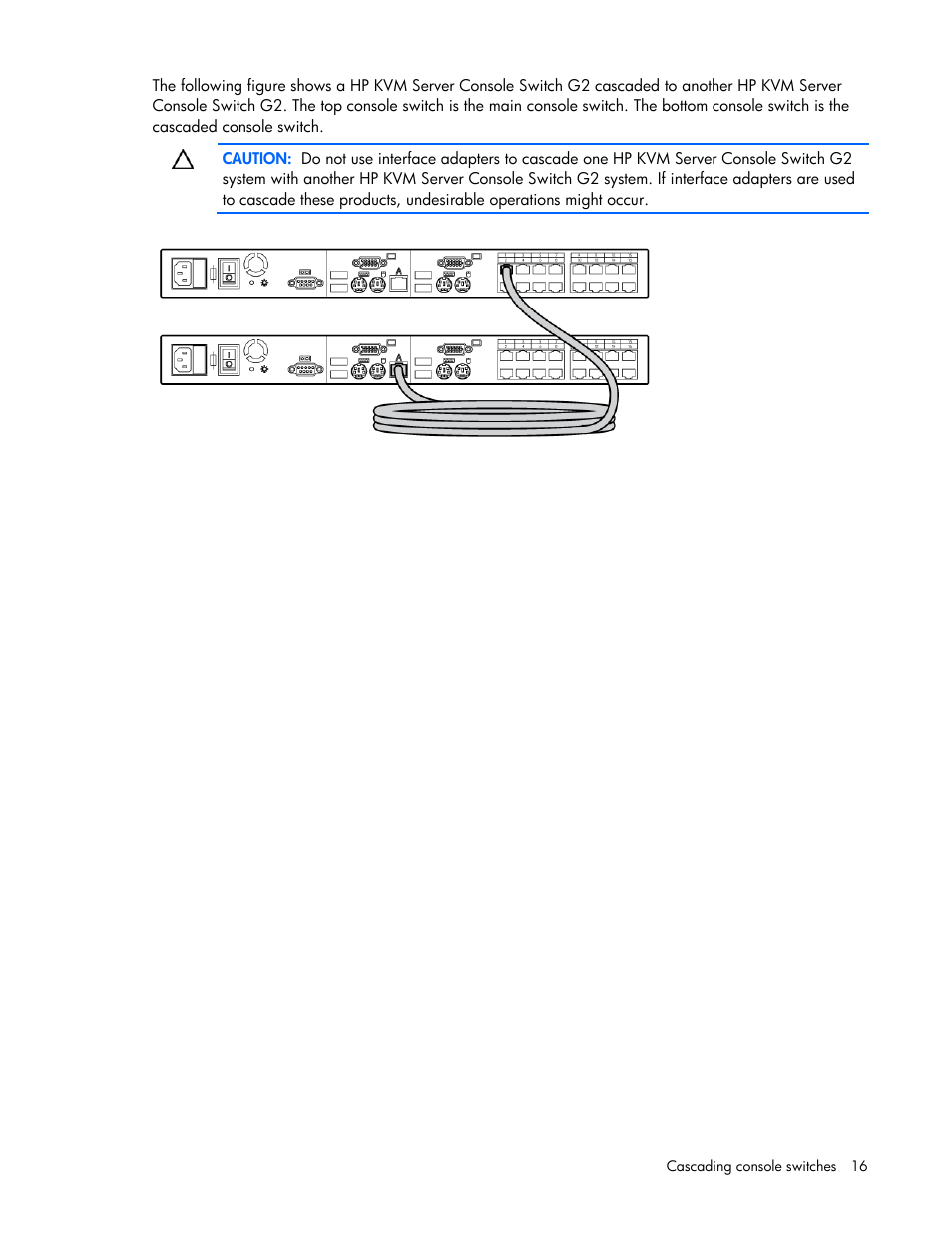 HP Compaq Server Console Switches User Manual | Page 16 / 54
