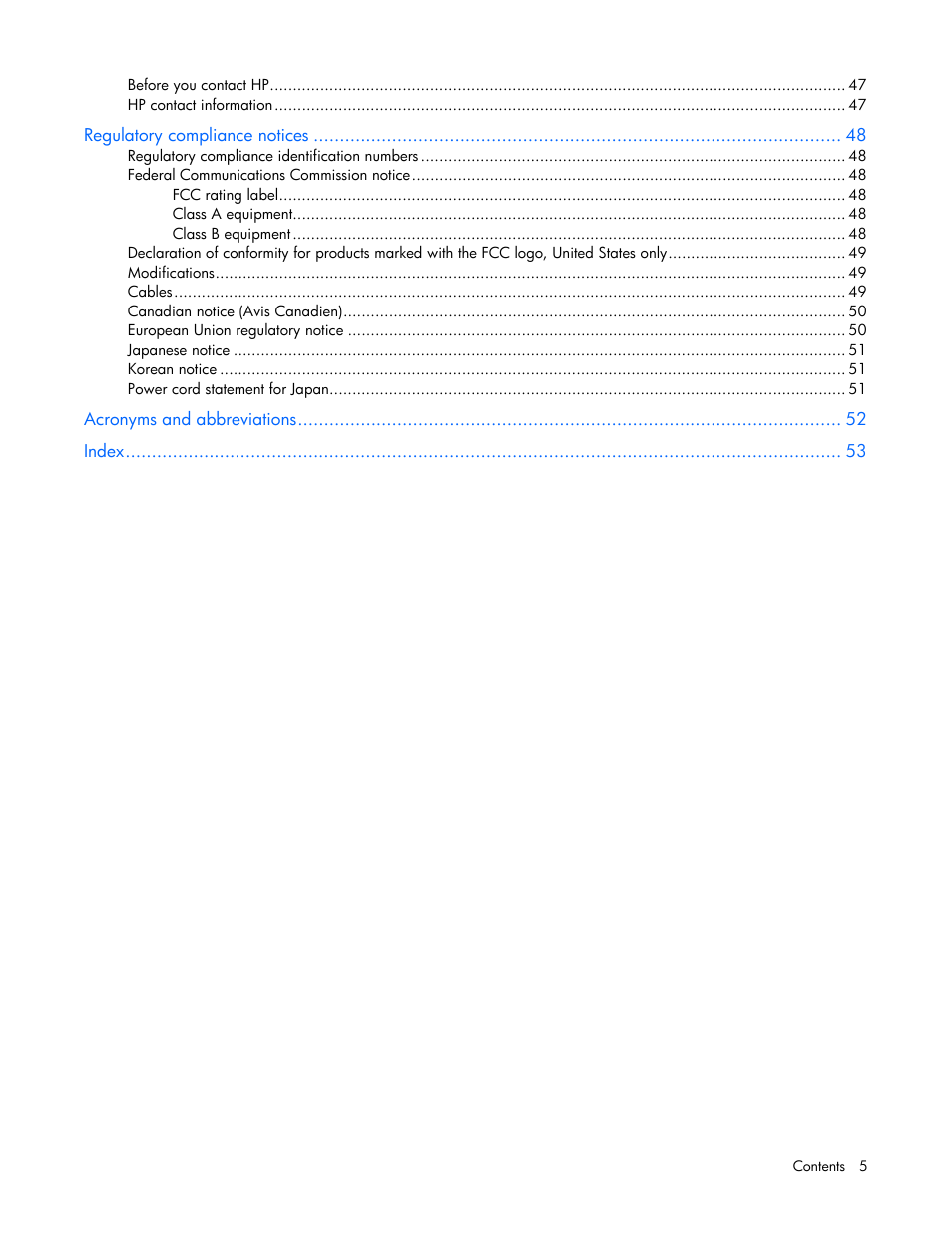 HP Compaq Server Console Switches User Manual | Page 5 / 54