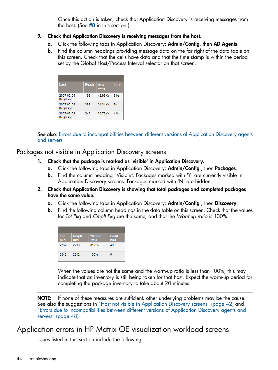 HP Matrix Operating Environment Software User Manual | Page 44 / 79
