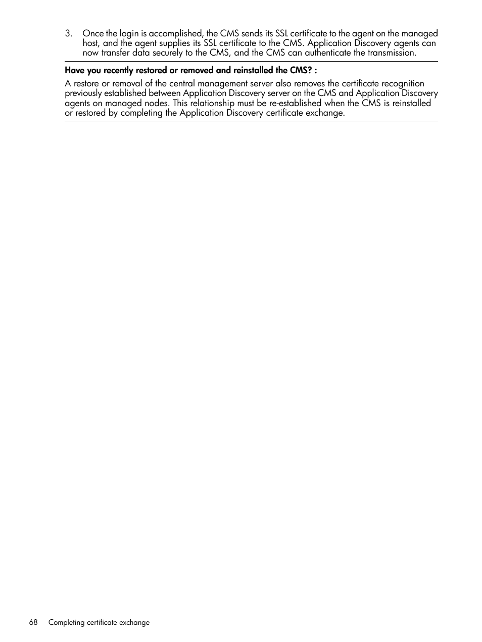 HP Matrix Operating Environment Software User Manual | Page 68 / 79