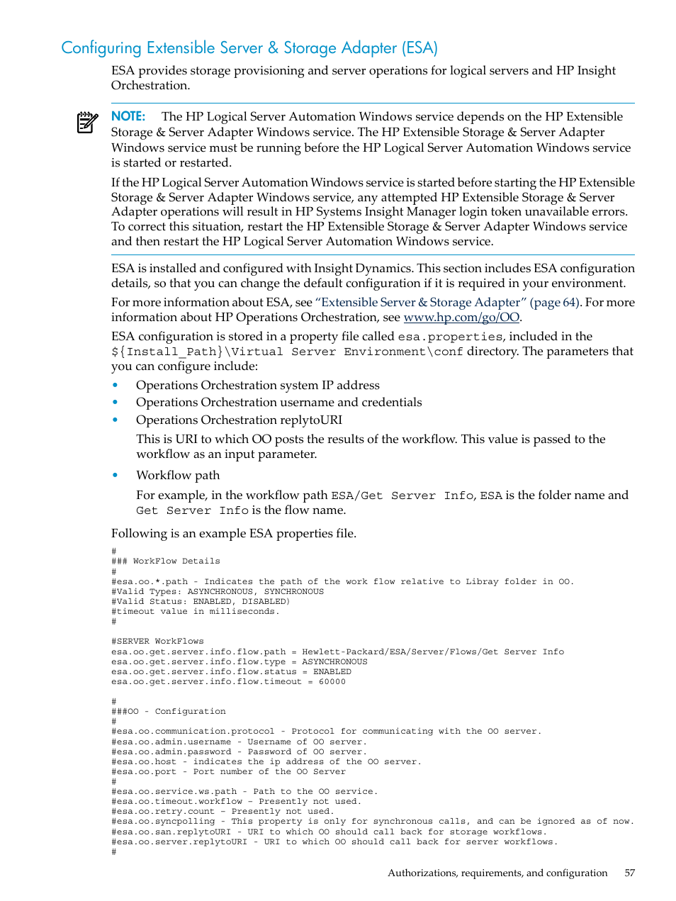 HP Matrix Operating Environment Software User Manual | Page 57 / 104