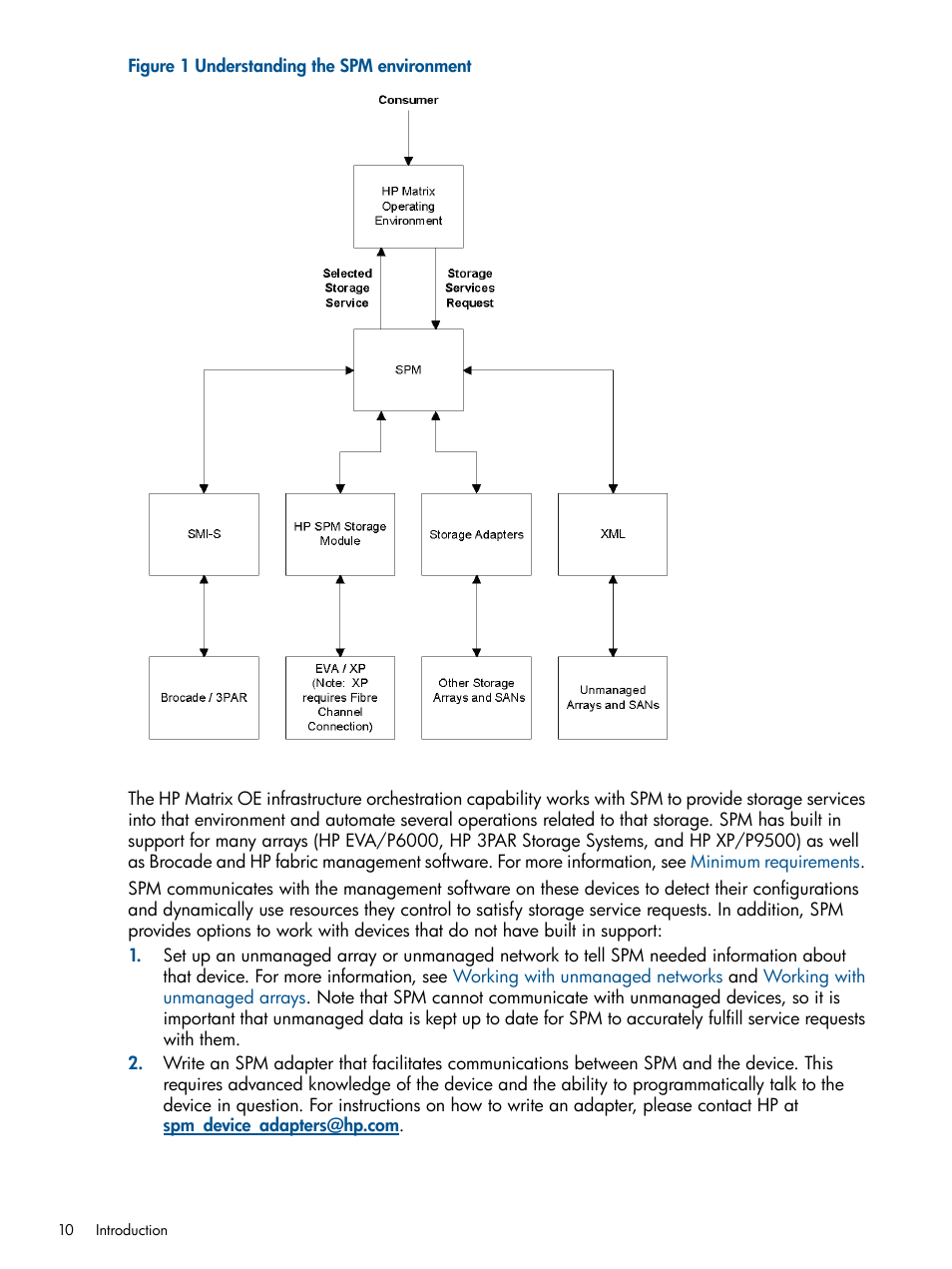HP Matrix Operating Environment Software User Manual | Page 10 / 107