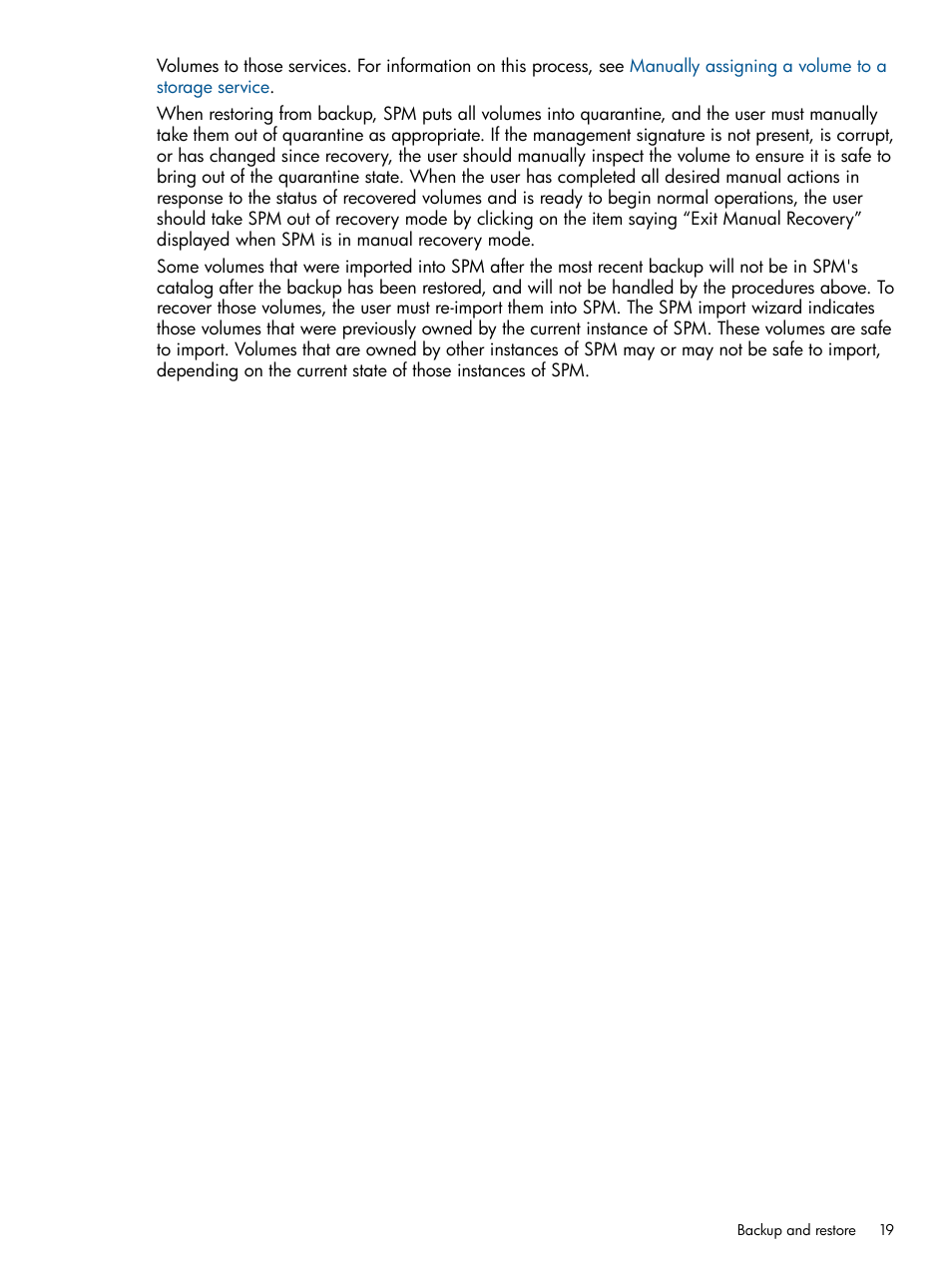 HP Matrix Operating Environment Software User Manual | Page 19 / 107
