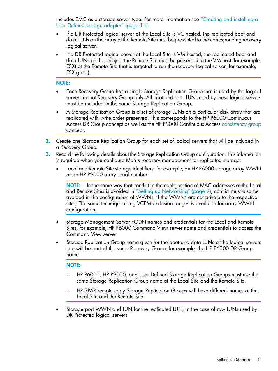 HP Matrix Operating Environment Software User Manual | Page 11 / 74