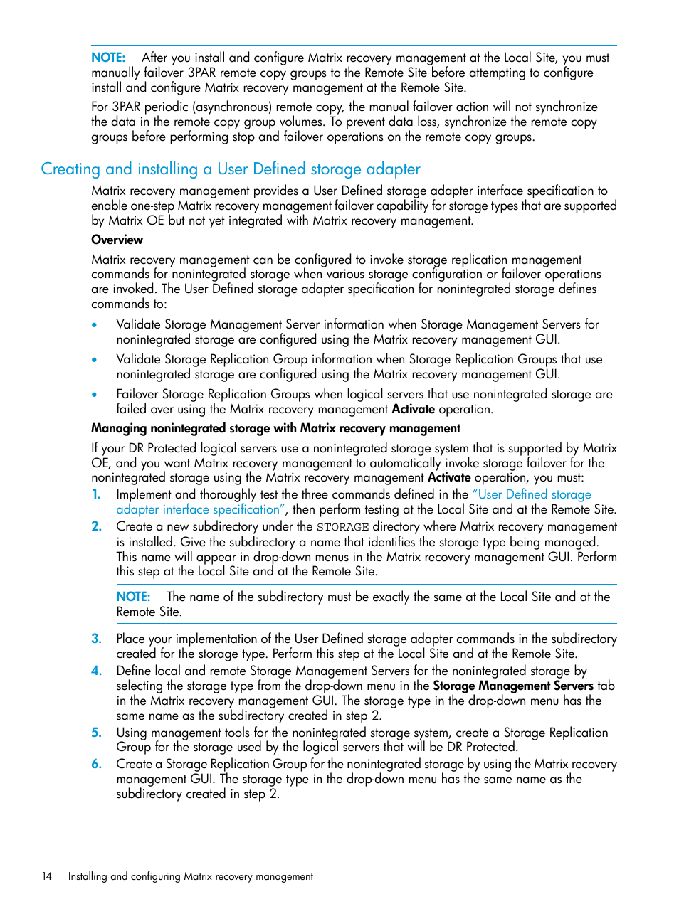 Creating and installing a | HP Matrix Operating Environment Software User Manual | Page 14 / 74
