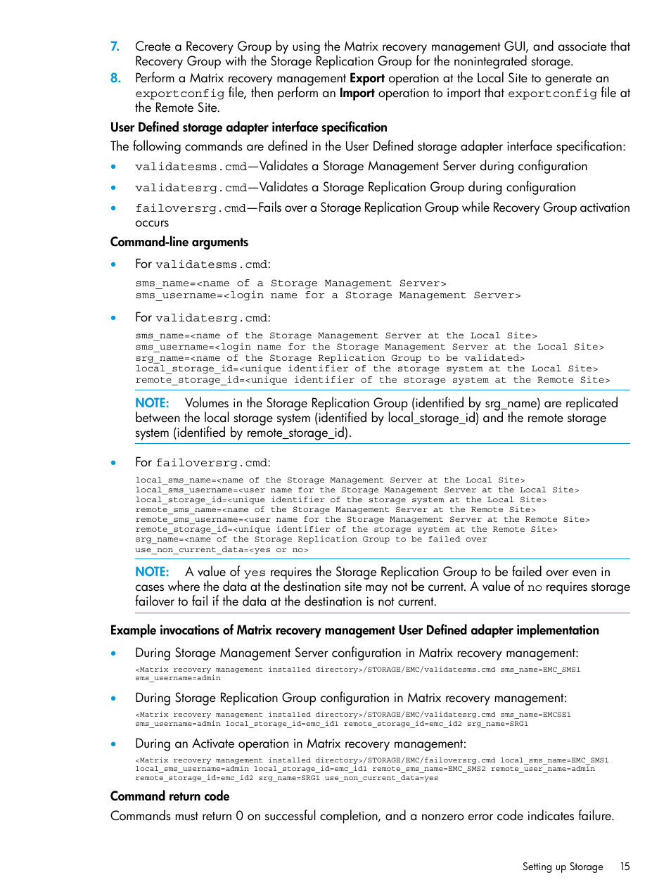 HP Matrix Operating Environment Software User Manual | Page 15 / 74