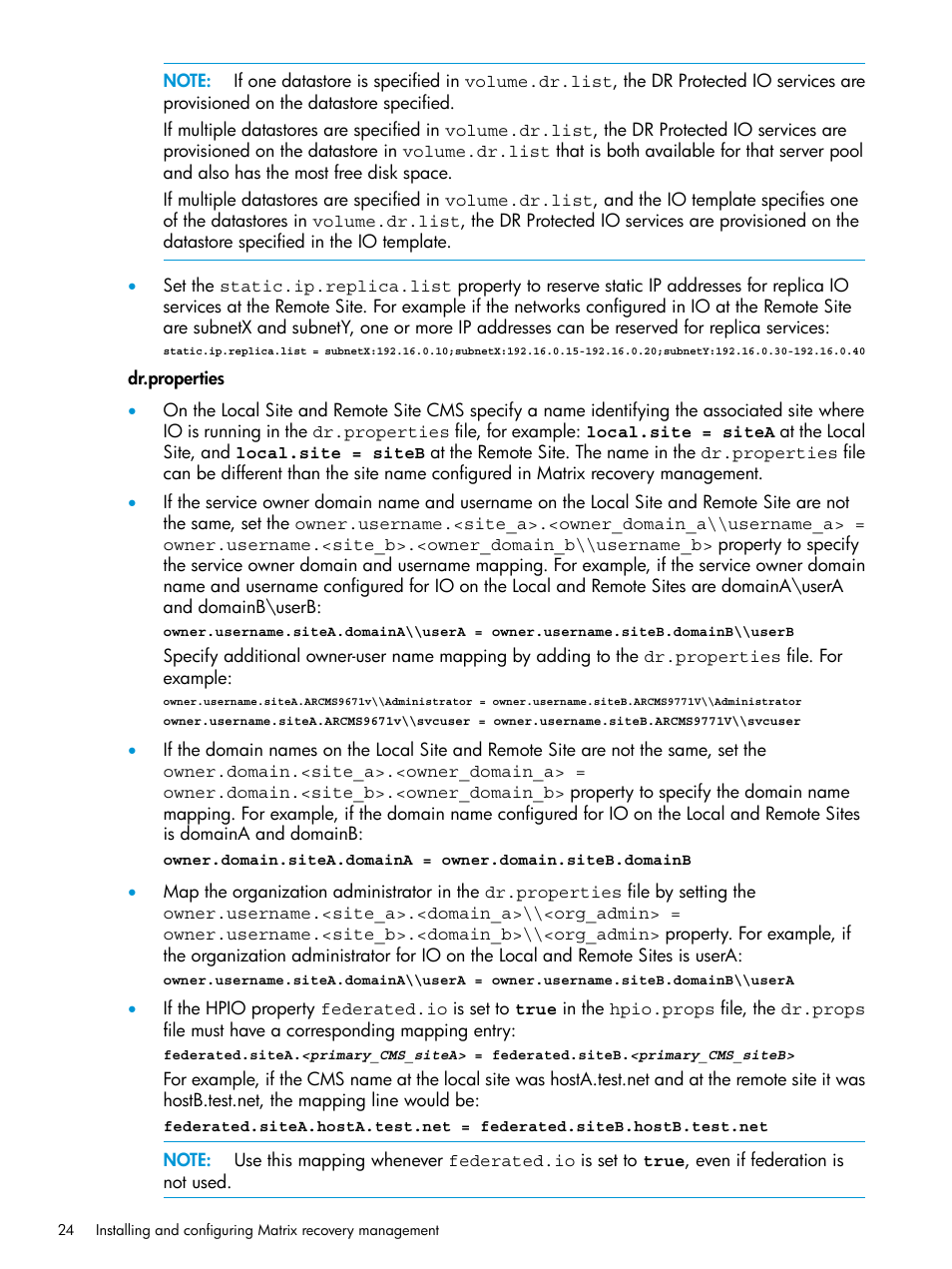 HP Matrix Operating Environment Software User Manual | Page 24 / 74