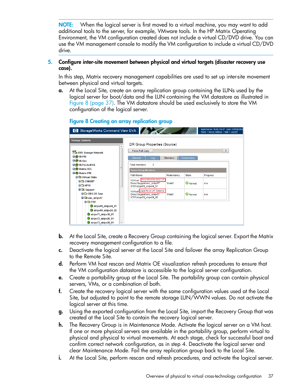 HP Matrix Operating Environment Software User Manual | Page 37 / 74