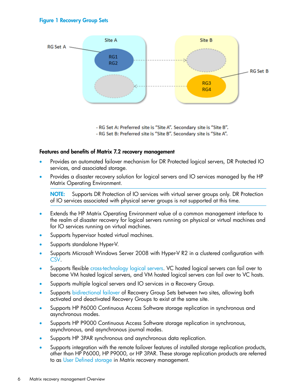 HP Matrix Operating Environment Software User Manual | Page 6 / 74