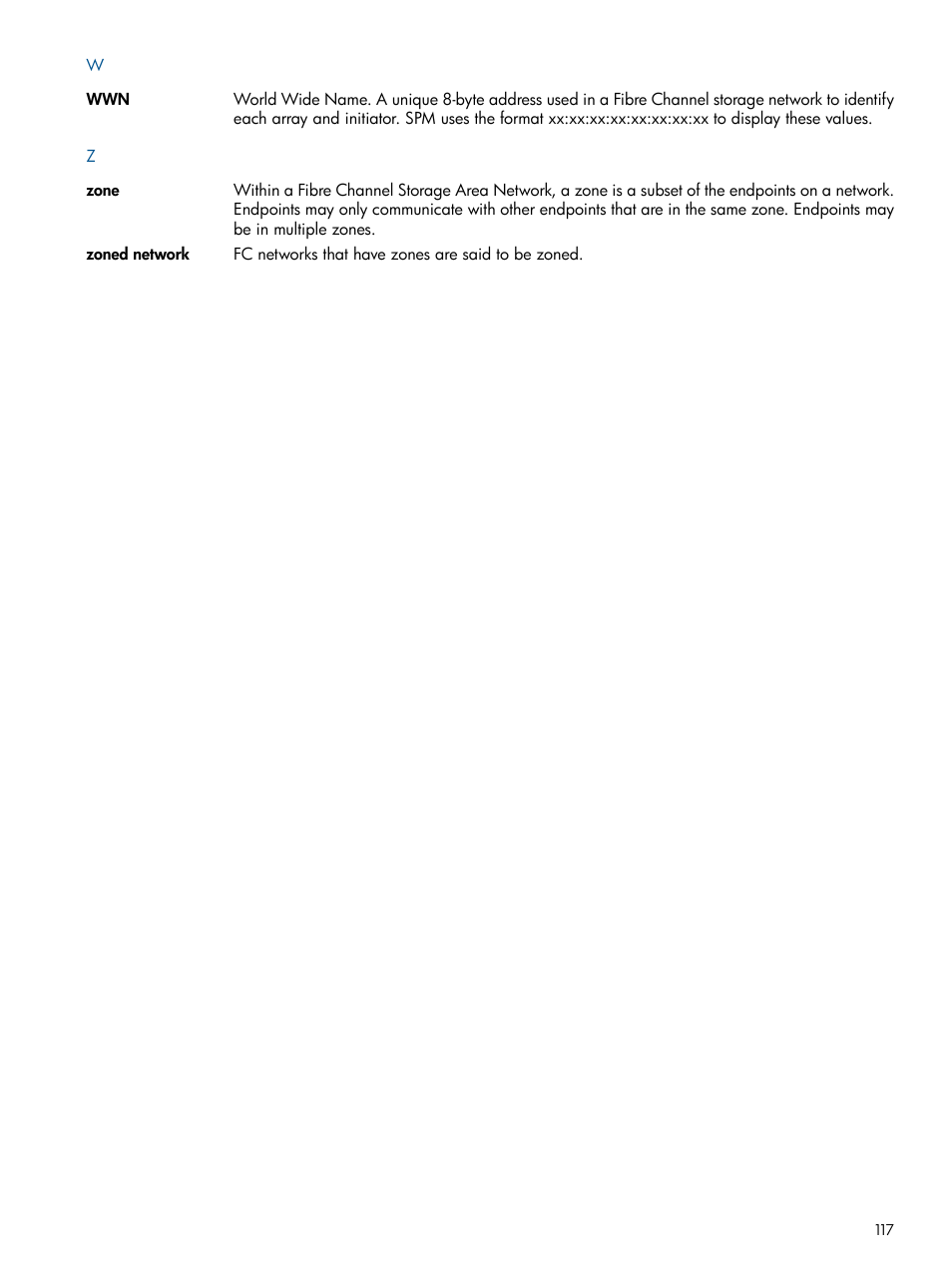 HP Matrix Operating Environment Software User Manual | Page 117 / 120