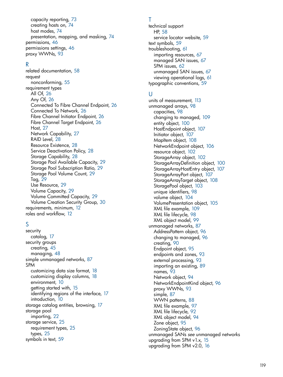 HP Matrix Operating Environment Software User Manual | Page 119 / 120
