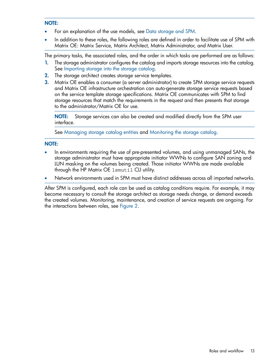 HP Matrix Operating Environment Software User Manual | Page 13 / 120