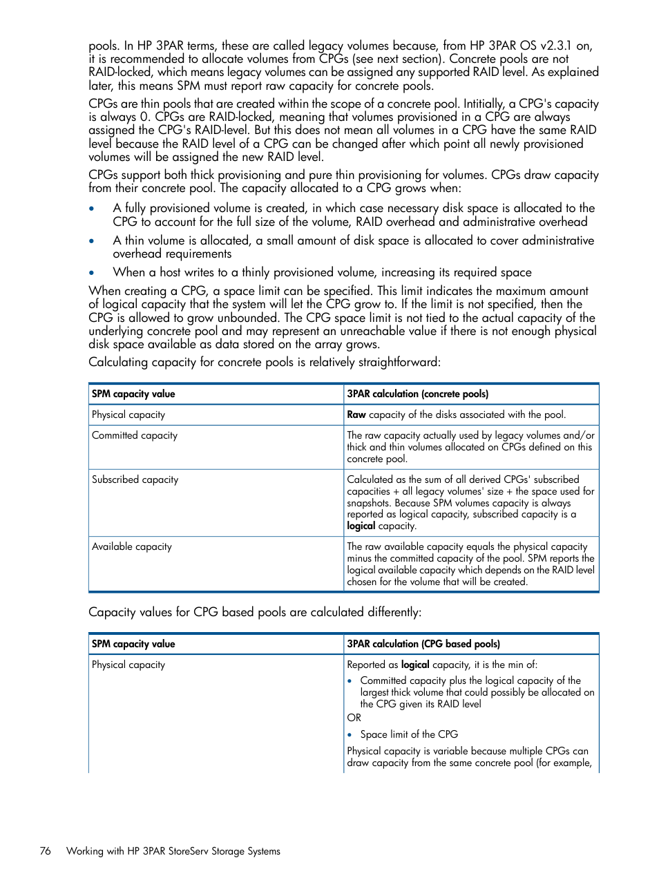 HP Matrix Operating Environment Software User Manual | Page 76 / 120