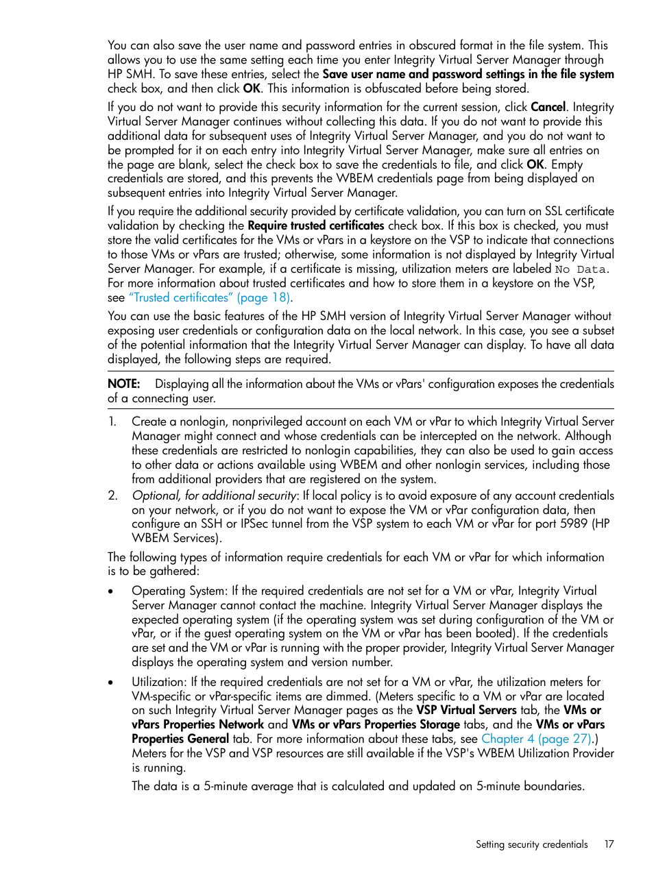 HP Matrix Operating Environment Software User Manual | Page 17 / 152