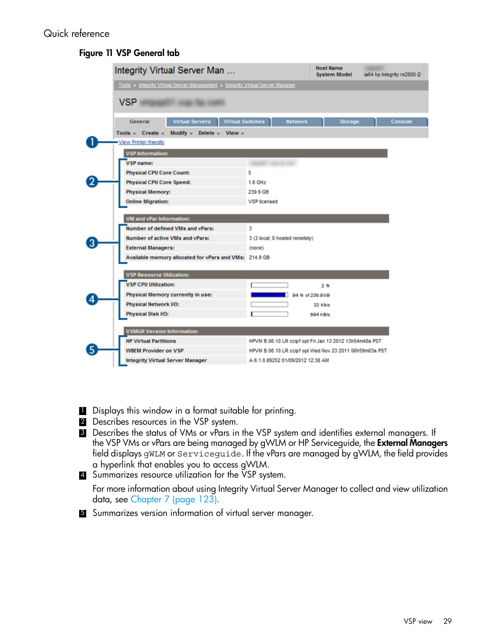 Quick reference | HP Matrix Operating Environment Software User Manual | Page 29 / 152