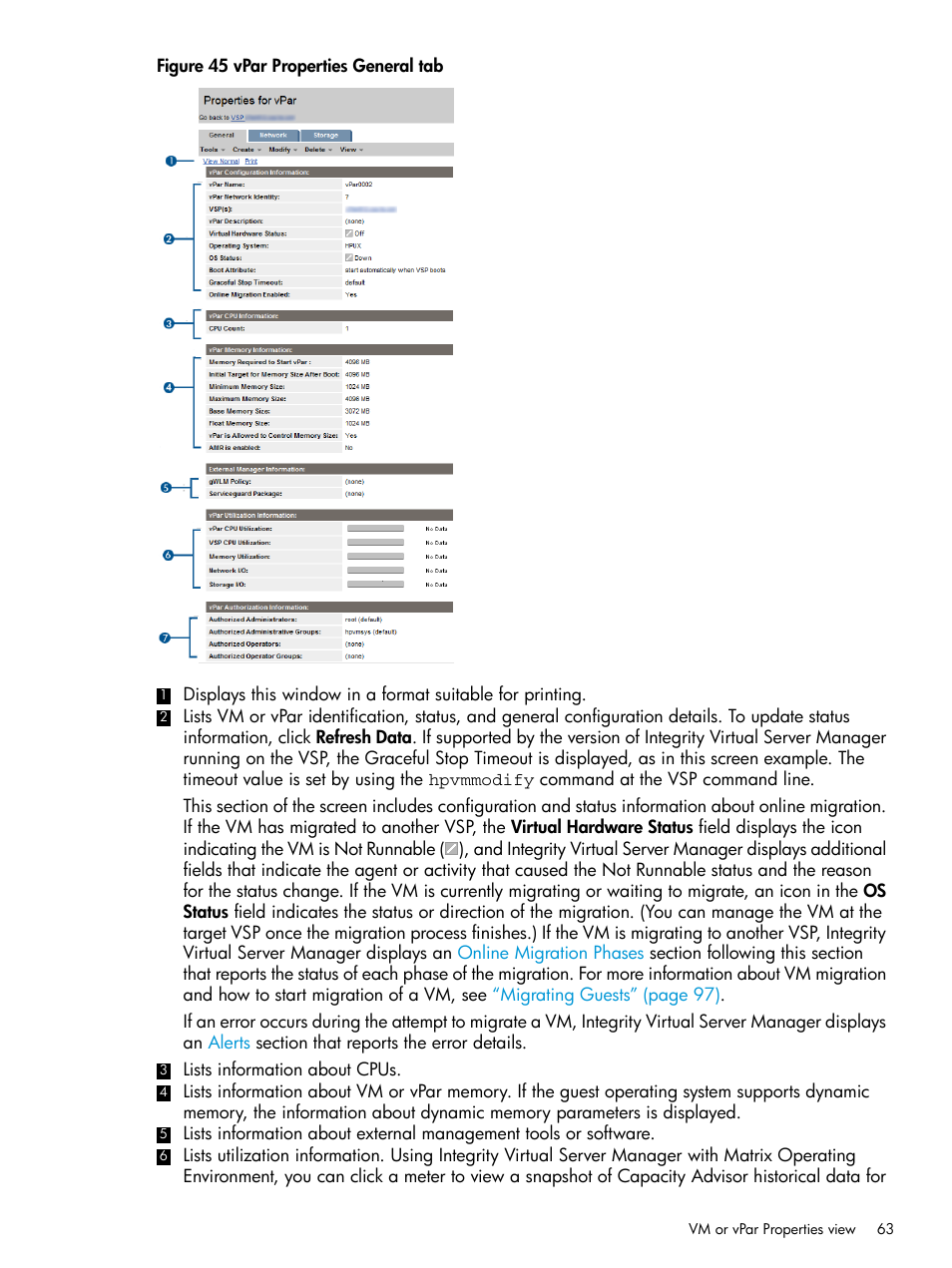 HP Matrix Operating Environment Software User Manual | Page 63 / 152