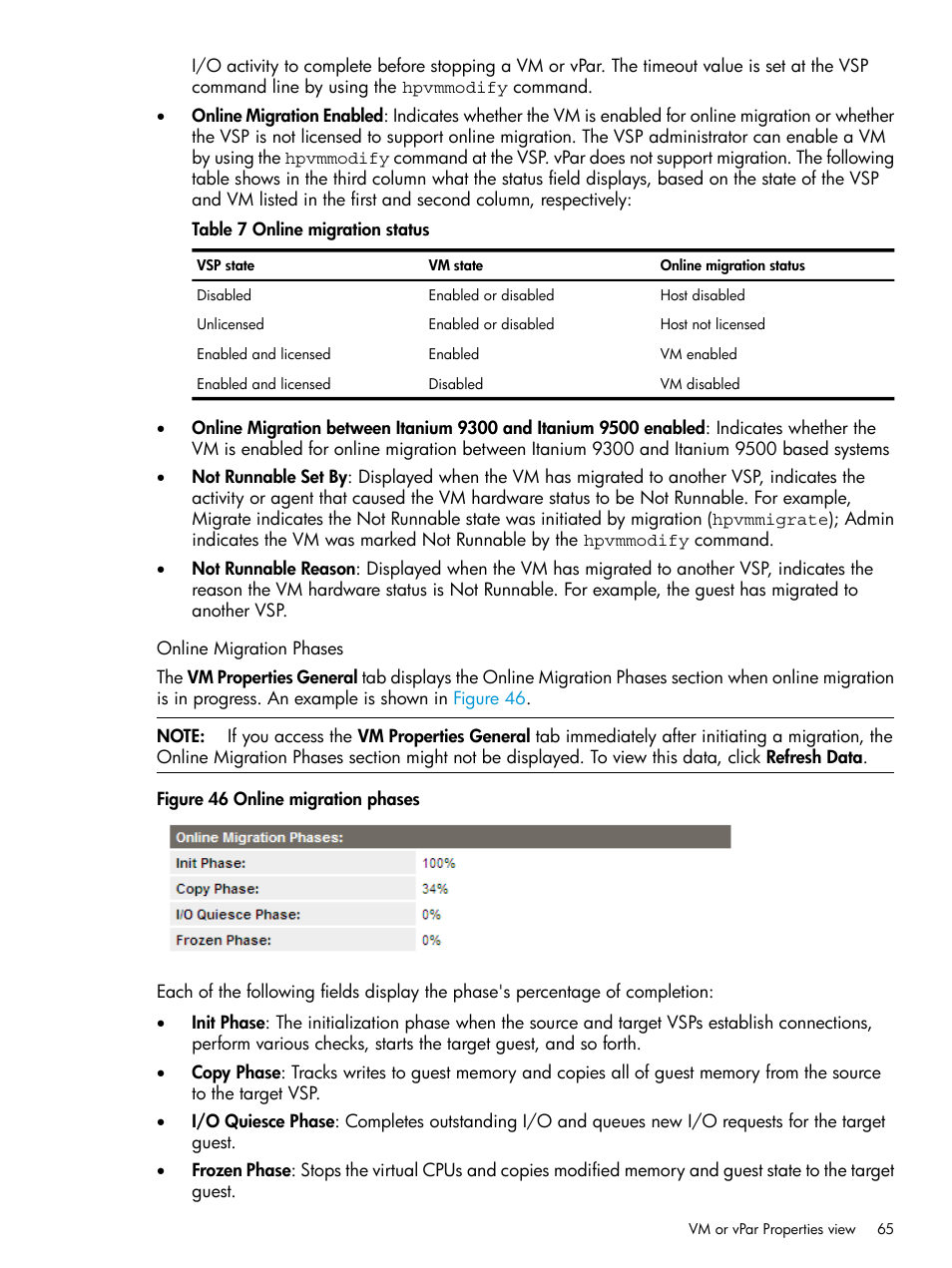 HP Matrix Operating Environment Software User Manual | Page 65 / 152