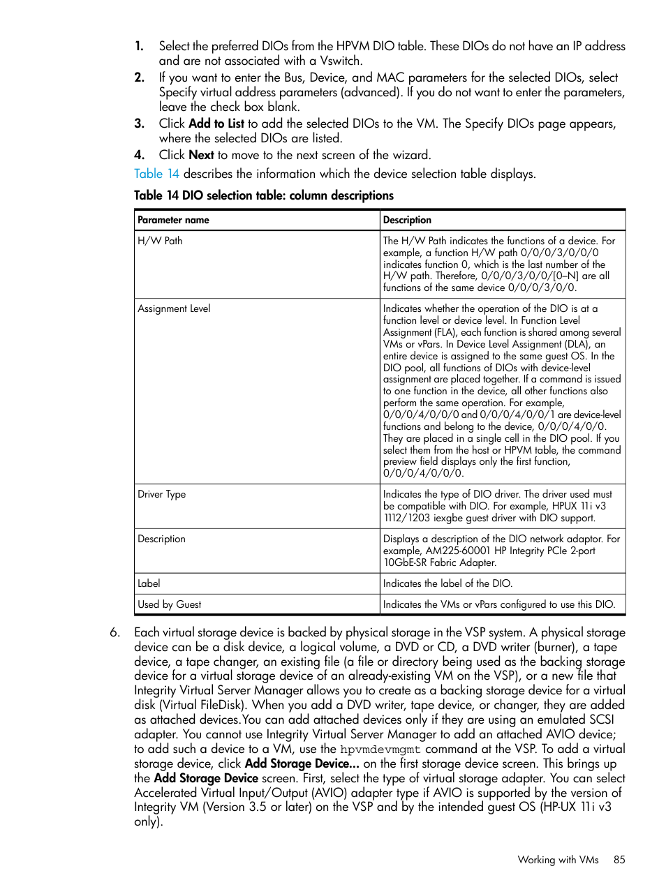 HP Matrix Operating Environment Software User Manual | Page 85 / 152