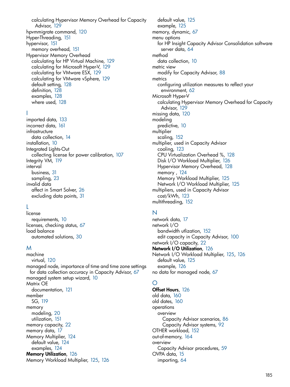 HP Matrix Operating Environment Software User Manual | Page 185 / 189