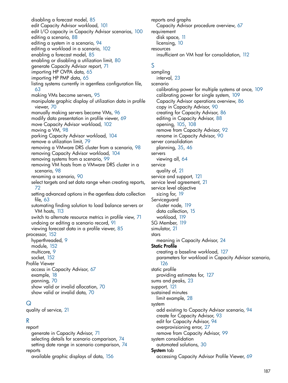 HP Matrix Operating Environment Software User Manual | Page 187 / 189