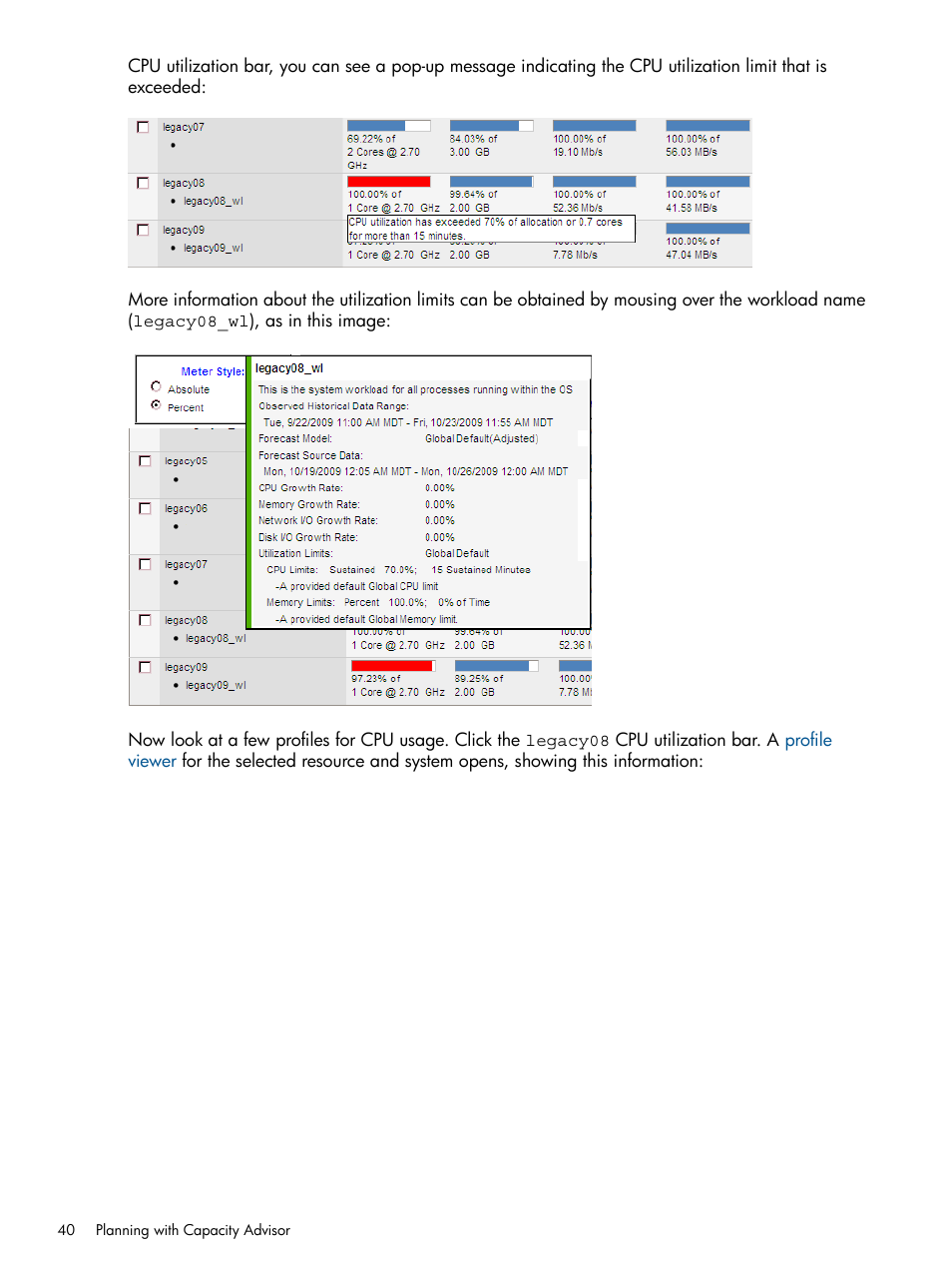 HP Matrix Operating Environment Software User Manual | Page 40 / 189