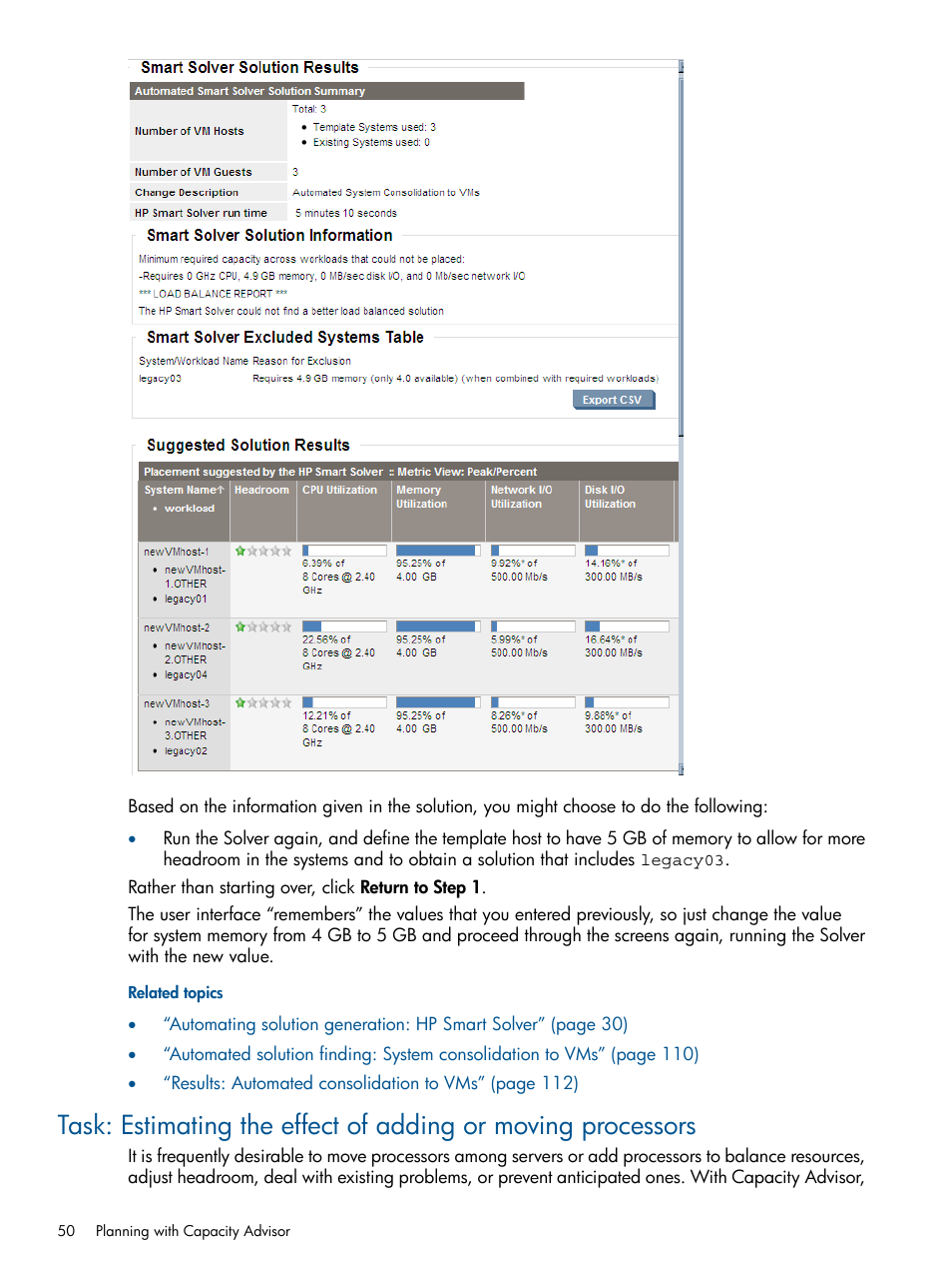 HP Matrix Operating Environment Software User Manual | Page 50 / 189