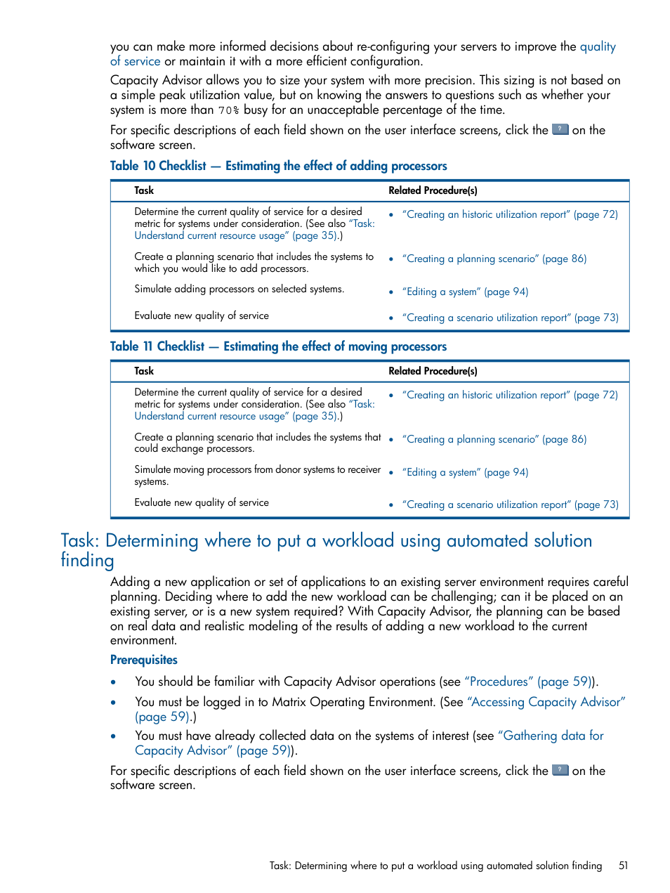 HP Matrix Operating Environment Software User Manual | Page 51 / 189