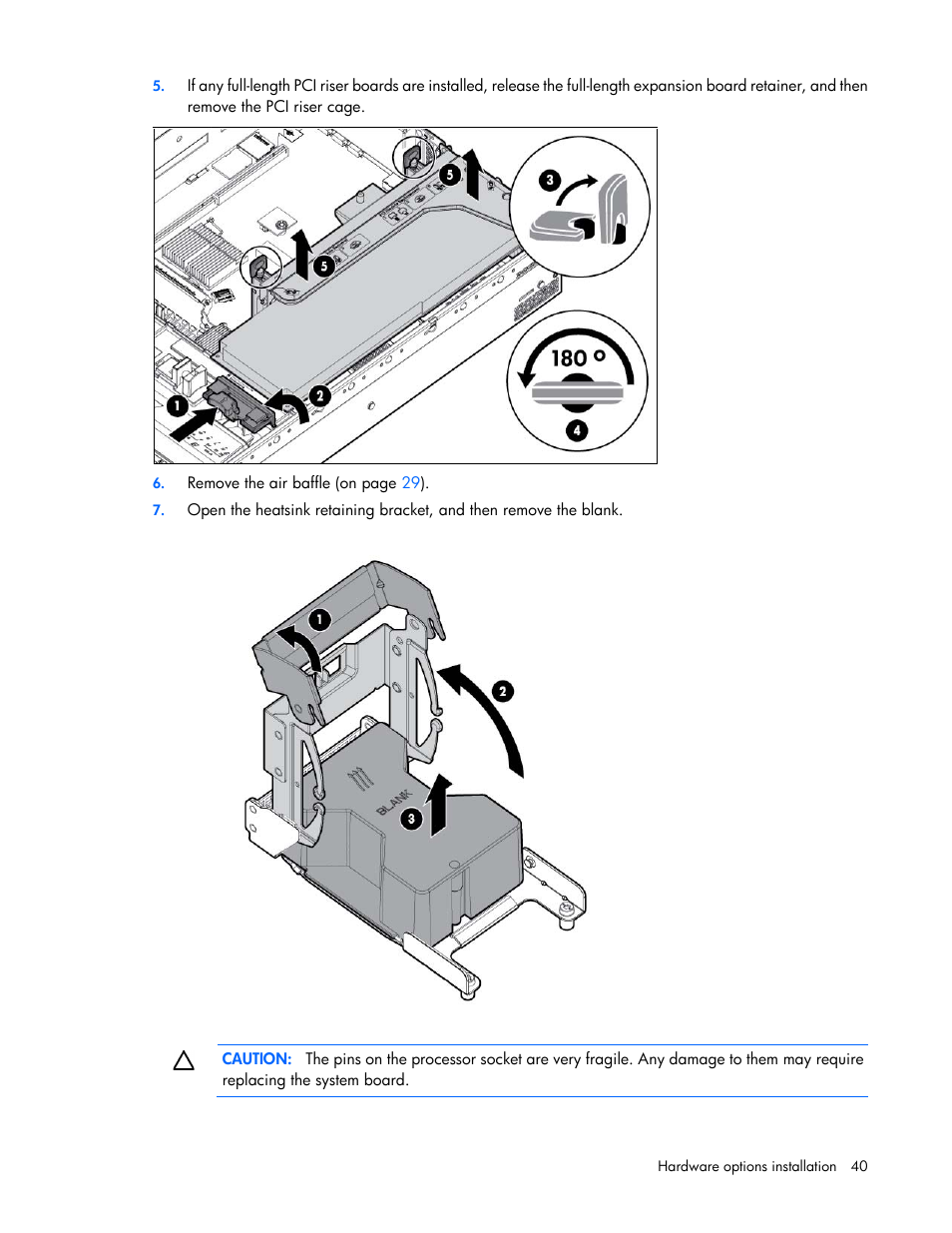 HP ProLiant DL380 Server User Manual | Page 40 / 128