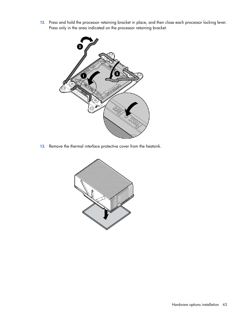 HP ProLiant DL380 Server User Manual | Page 43 / 128