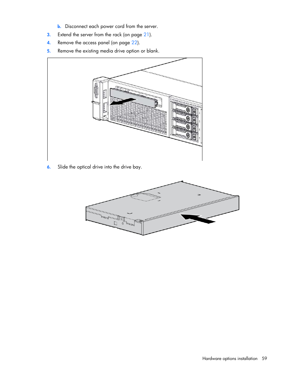 HP ProLiant DL380 Server User Manual | Page 59 / 128