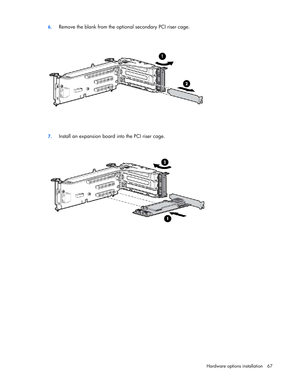 HP ProLiant DL380 Server User Manual | Page 67 / 128