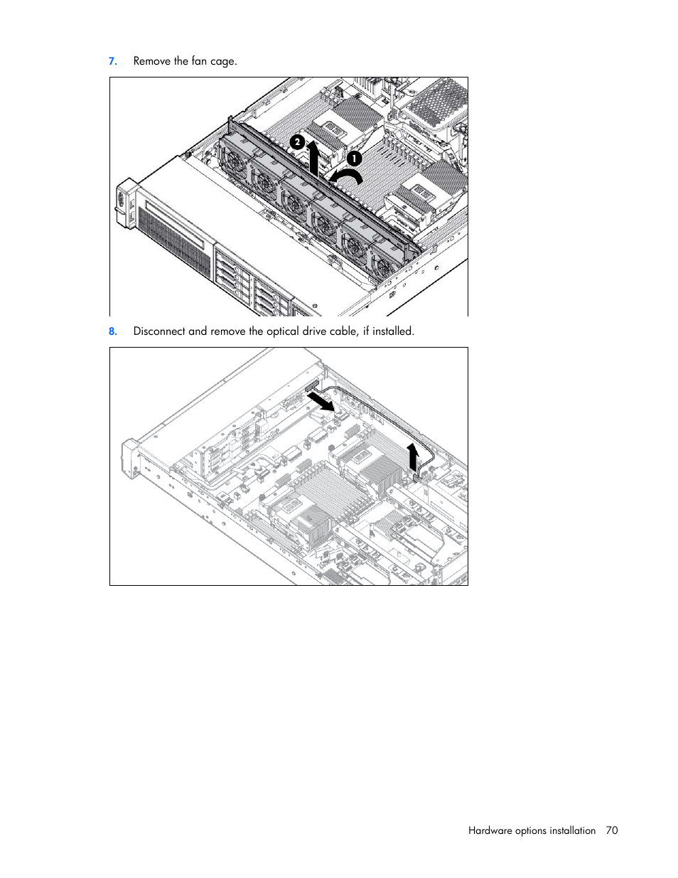 HP ProLiant DL380 Server User Manual | Page 70 / 128