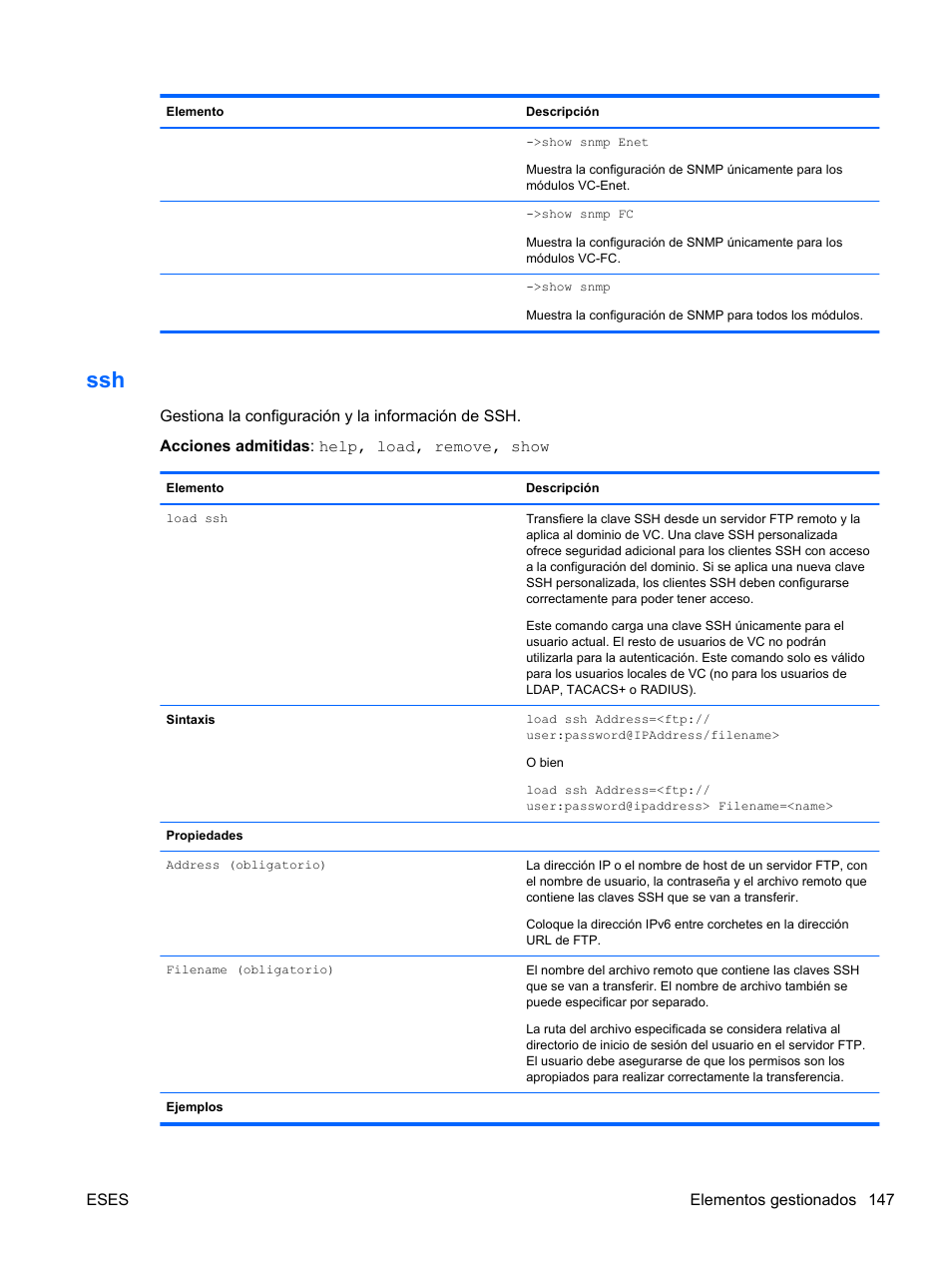 HP Módulo de conexión virtual HP FlexFabric de 10 Gb24 puertos para BladeSystem clase-c User Manual | Page 154 / 268