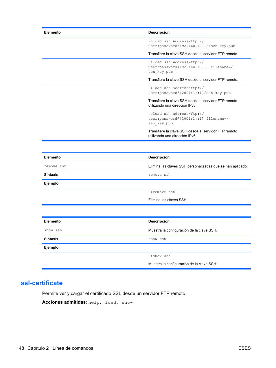 Ssl-certificate | HP Módulo de conexión virtual HP FlexFabric de 10 Gb24 puertos para BladeSystem clase-c User Manual | Page 155 / 268