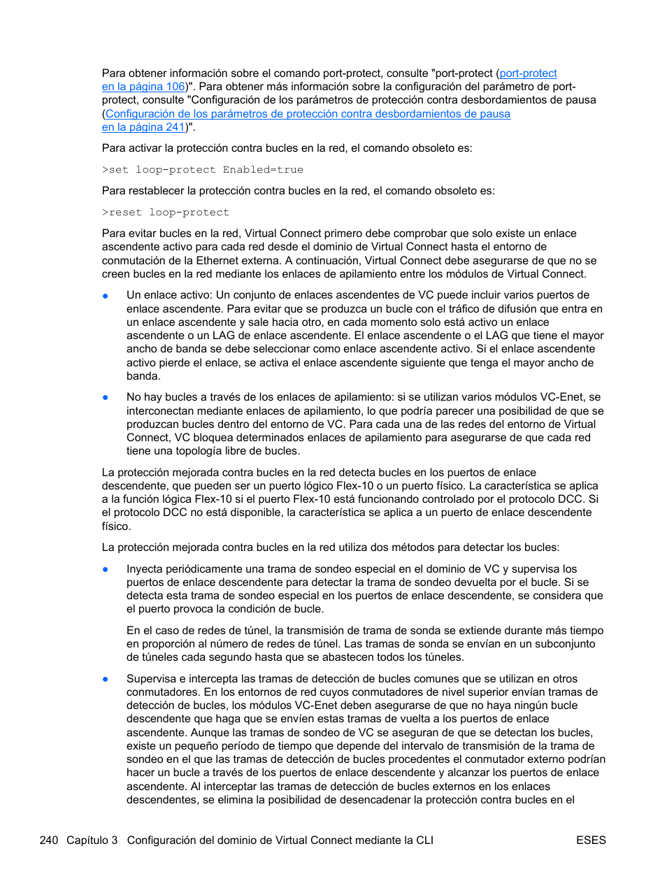 HP Módulo de conexión virtual HP FlexFabric de 10 Gb24 puertos para BladeSystem clase-c User Manual | Page 247 / 268