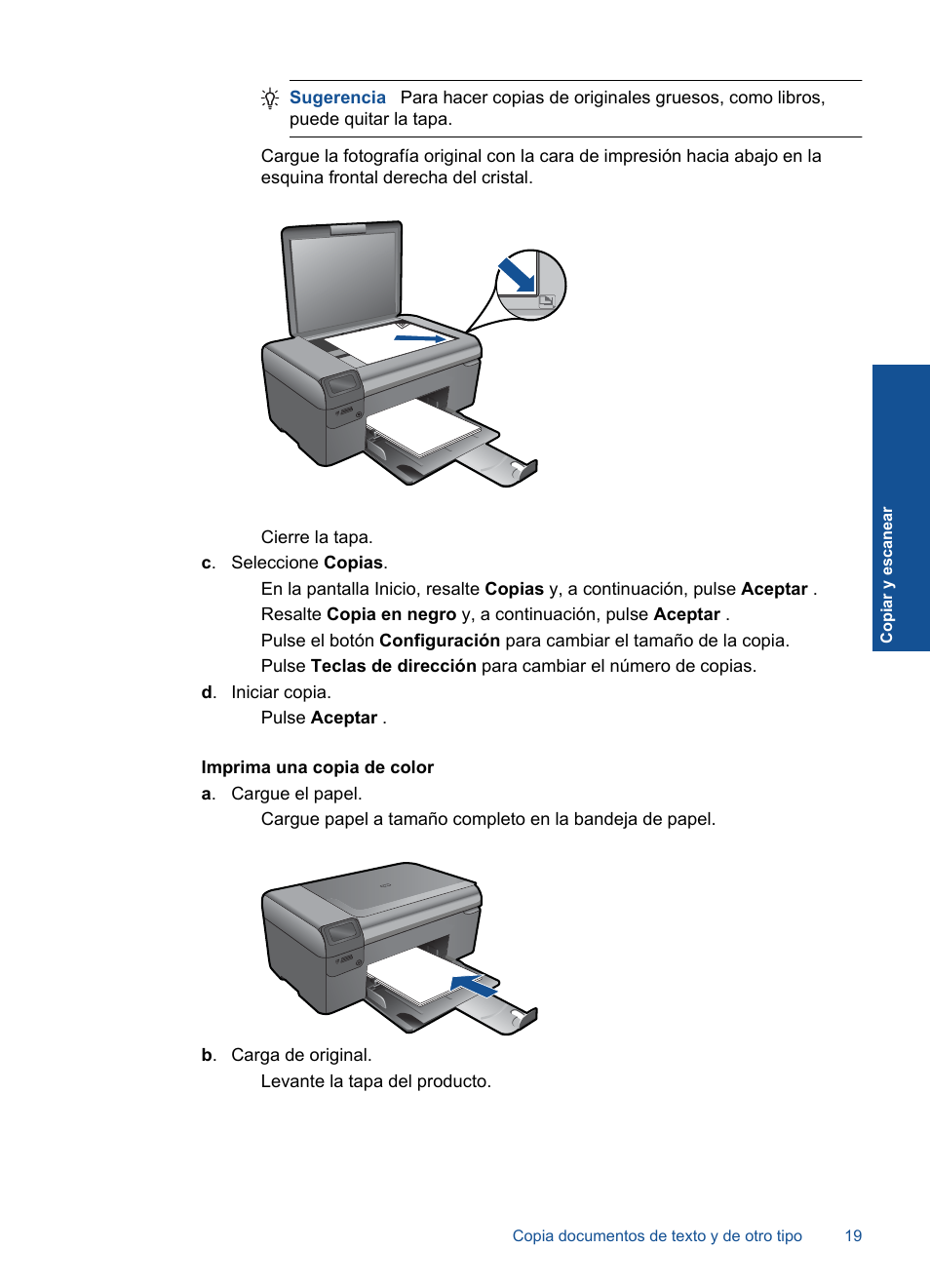 HP Impresora e-Todo-en-Uno HP Photosmart inalámbrica - B110e User Manual | Page 21 / 62