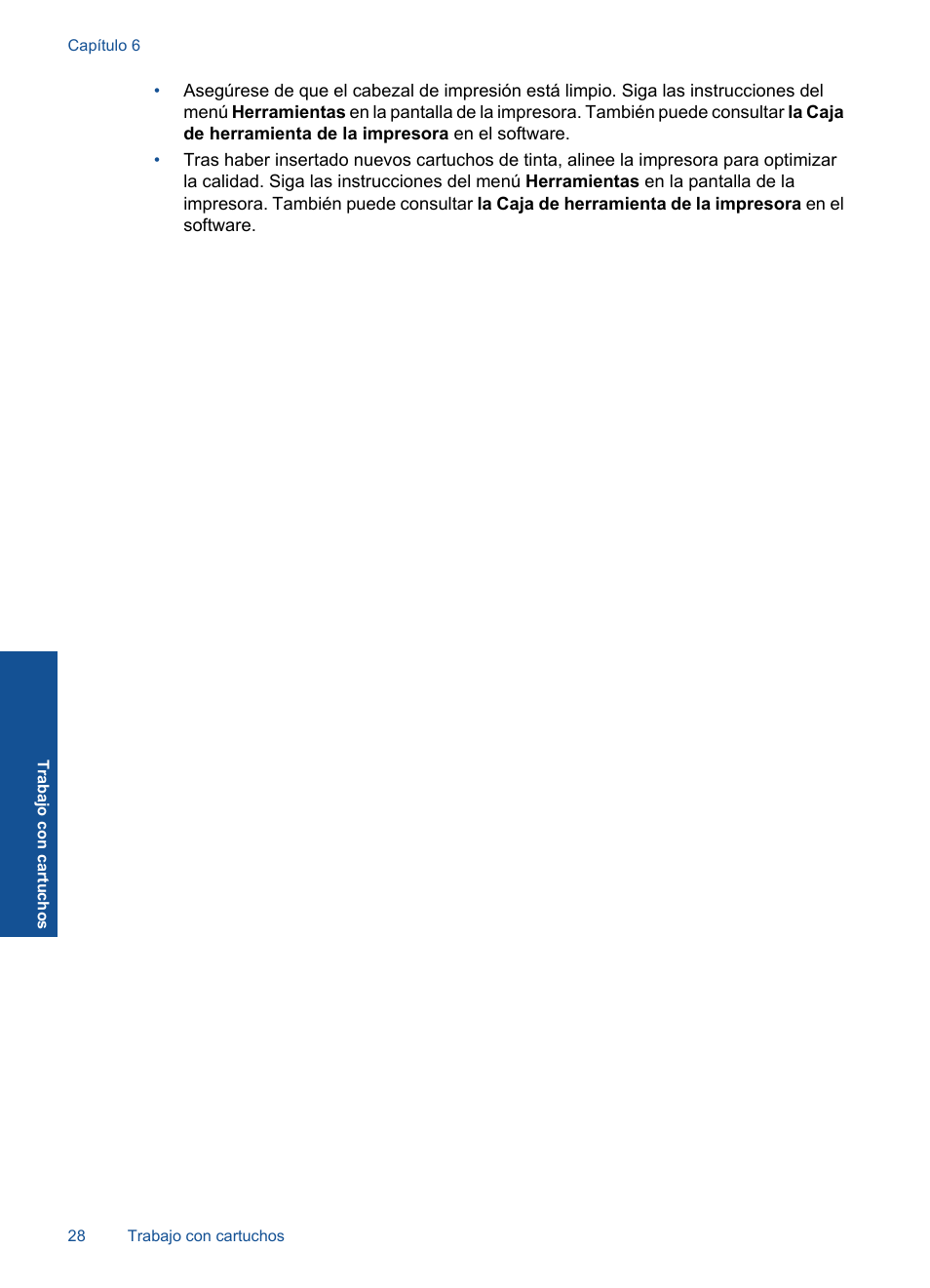 HP Impresora e-Todo-en-Uno HP Photosmart inalámbrica - B110e User Manual | Page 30 / 62