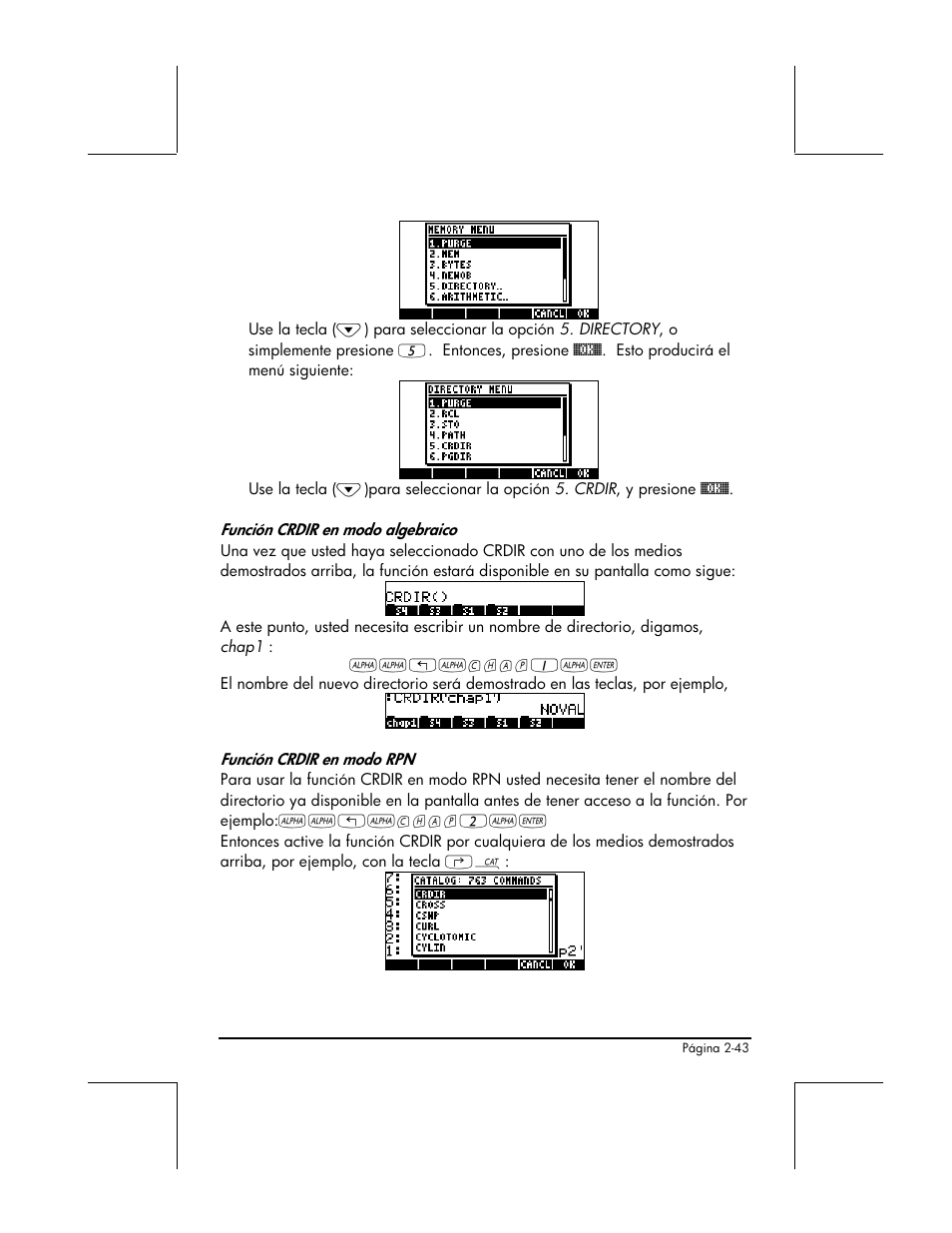 HP 48gII Graphing Calculator User Manual | Page 103 / 892