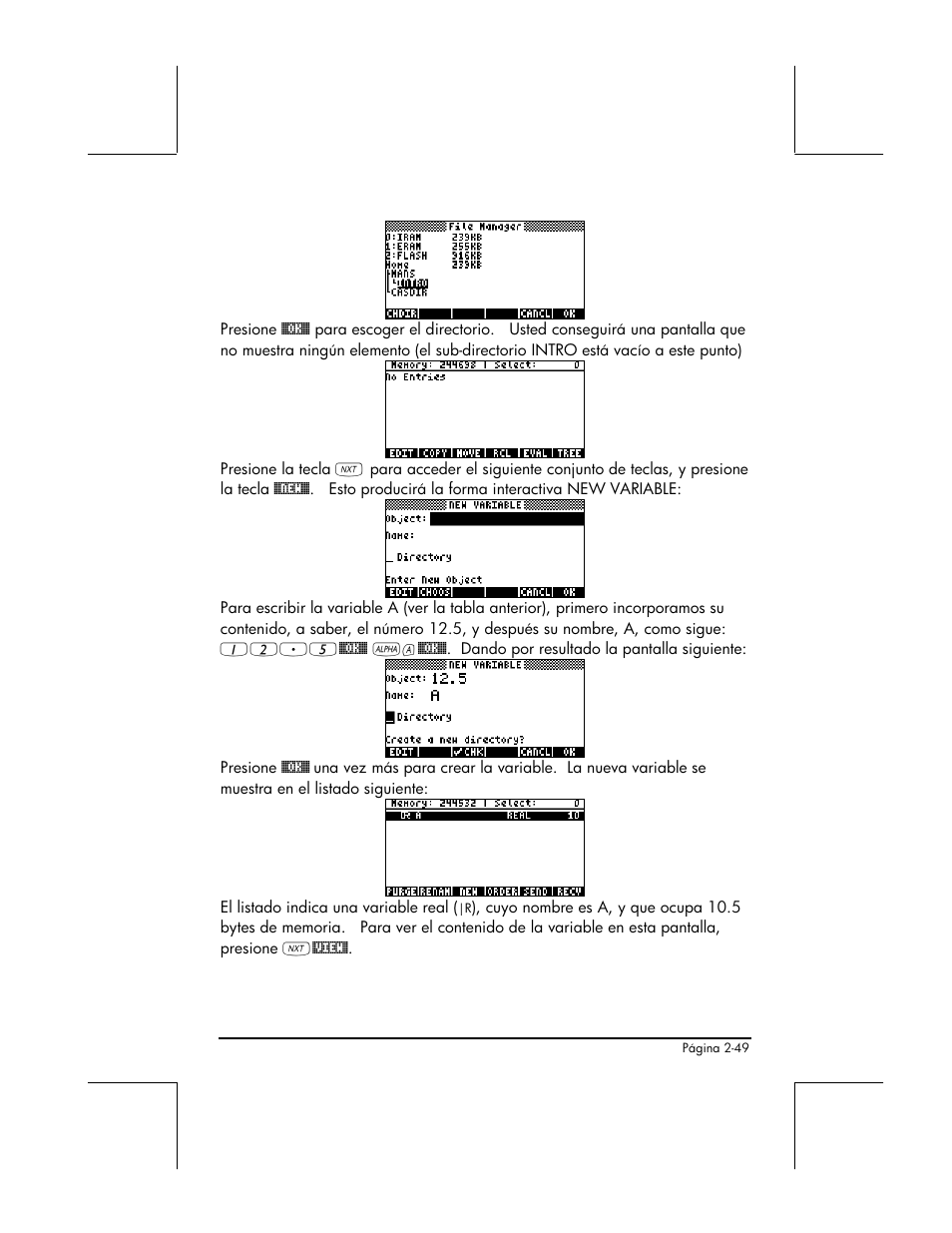 HP 48gII Graphing Calculator User Manual | Page 109 / 892