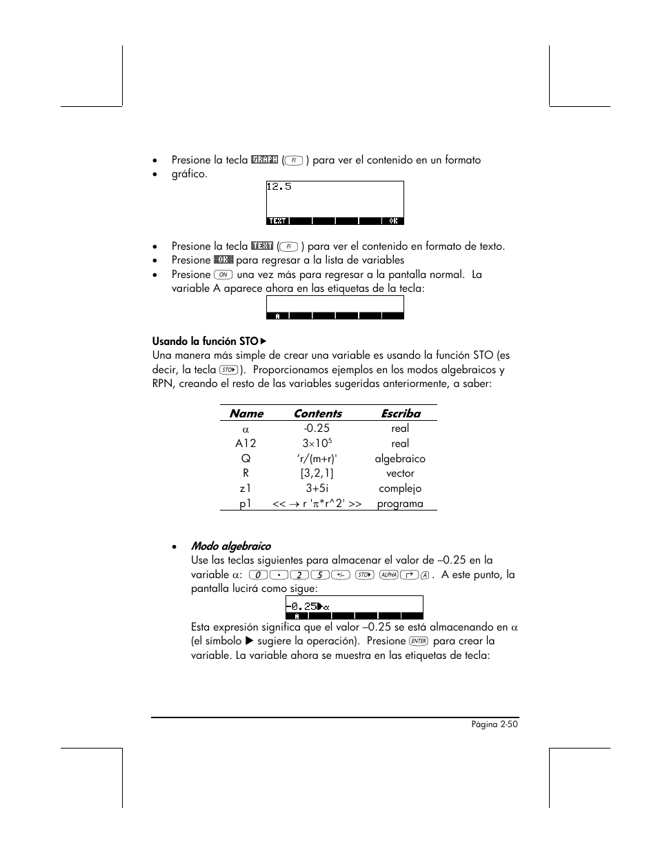 HP 48gII Graphing Calculator User Manual | Page 110 / 892