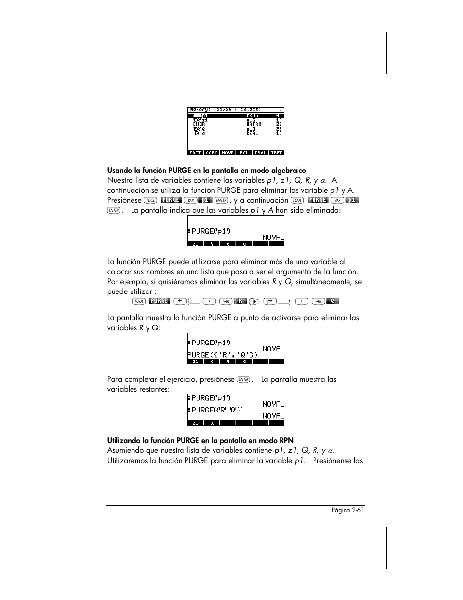 HP 48gII Graphing Calculator User Manual | Page 121 / 892