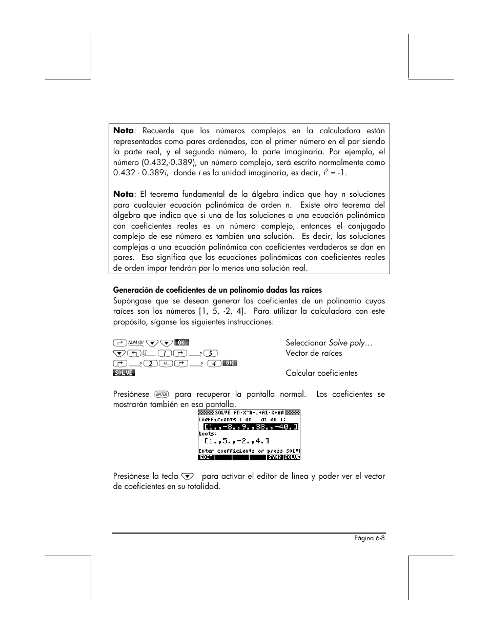 HP 48gII Graphing Calculator User Manual | Page 214 / 892